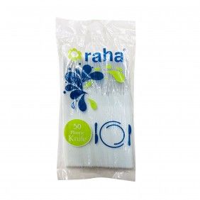 Facas plastico 50un