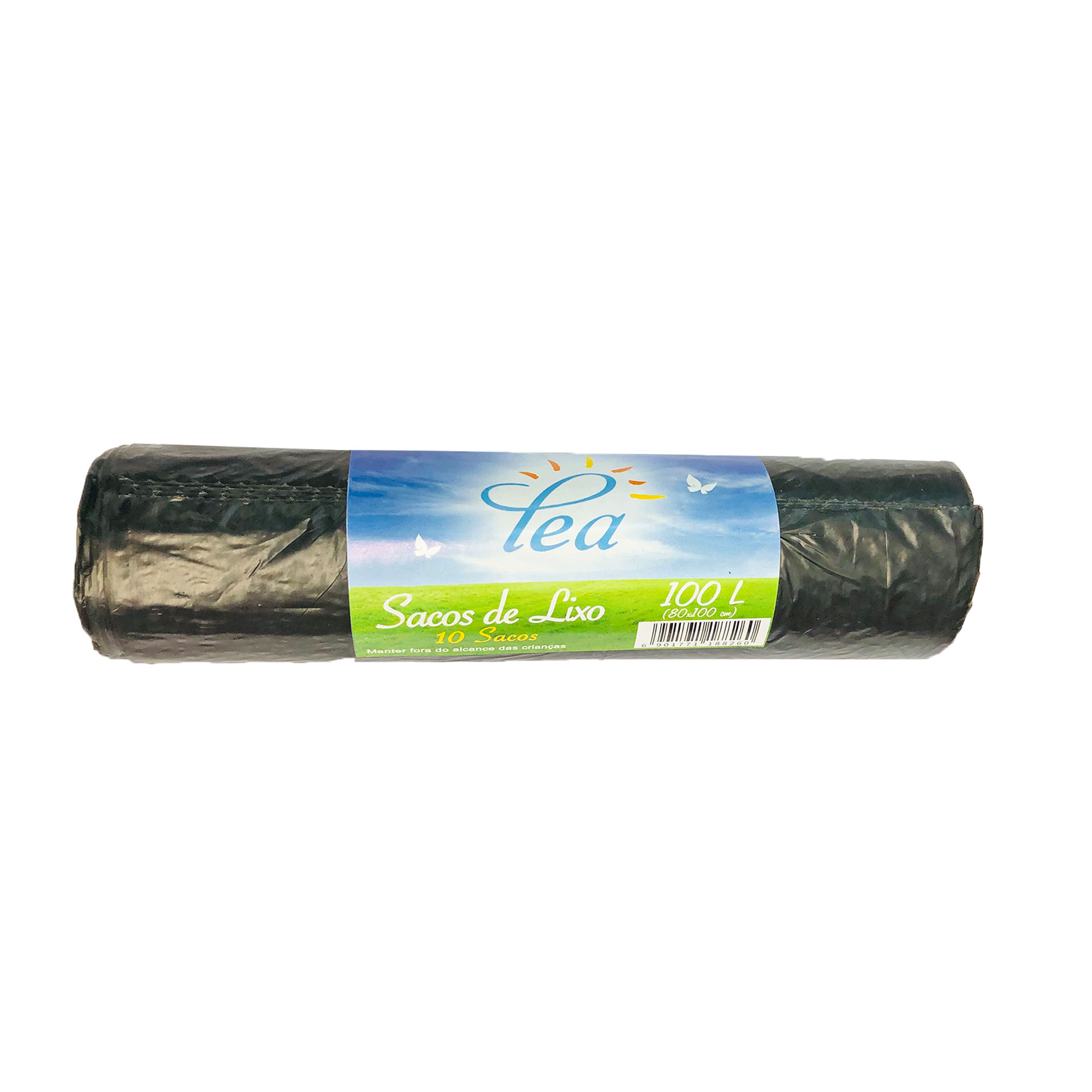 Saco lixo 100l lea 10un