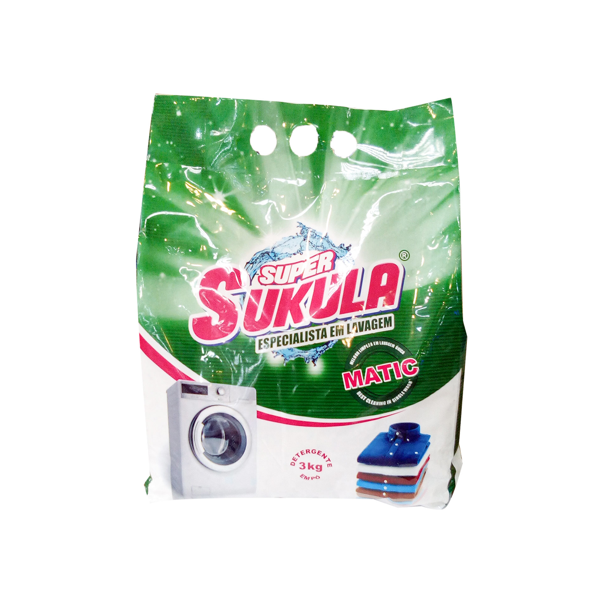 Deterg. roupa po super sukula powder 3kg