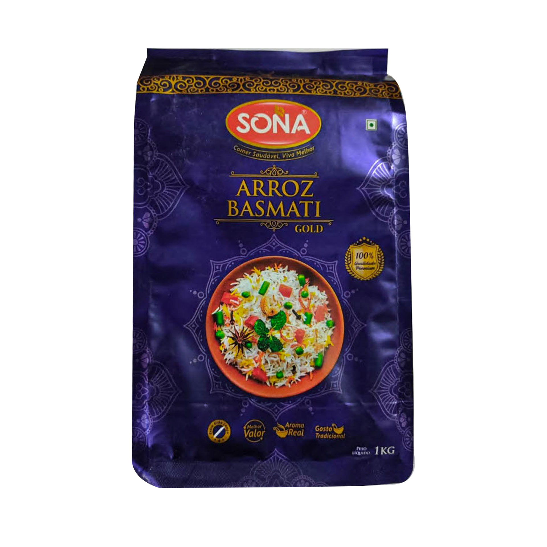 Arroz basmati sona gold 1kg