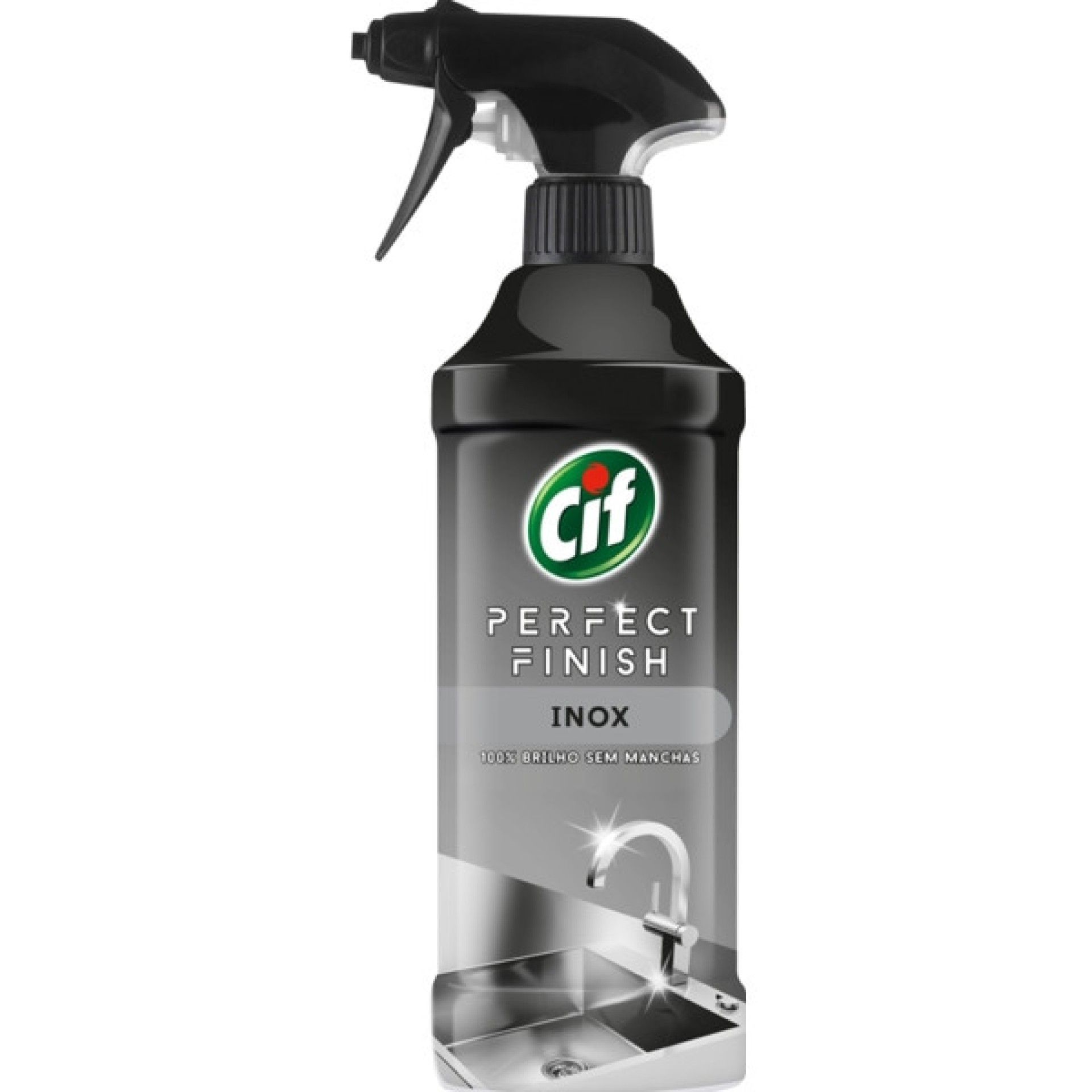 Deterg. cif pistola 435ml perfect finish inox