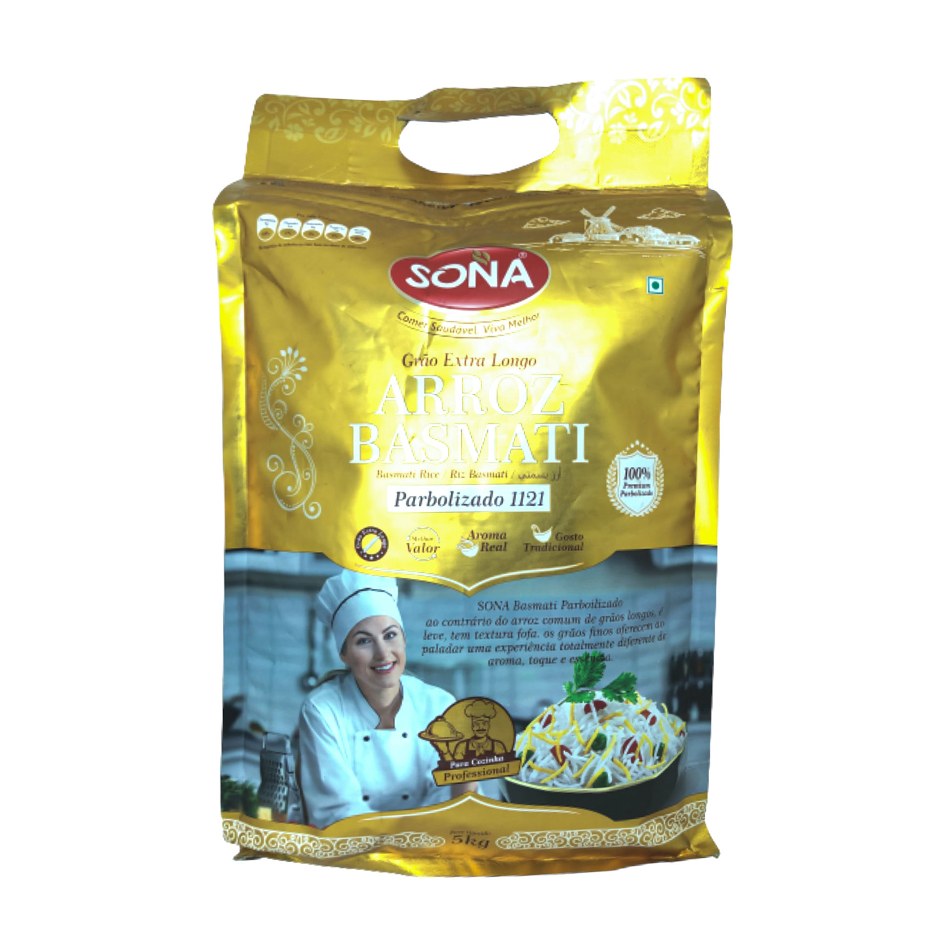 Arroz basmati sona saco 5kg sella