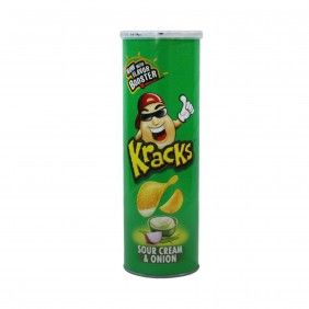 Batata frita kracks lata 160gr cream&onion