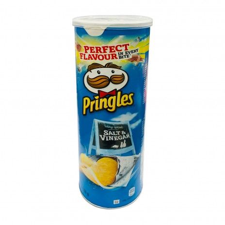 Batata frita pringles 165gr sal & vinagre Batata frita pringles 165gr sal & vinagre