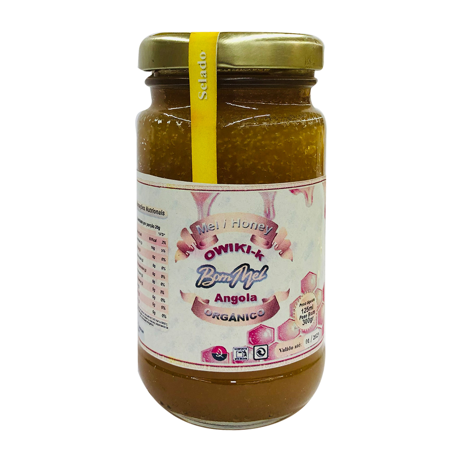 Mel nacional owiki-k frasco 125ml