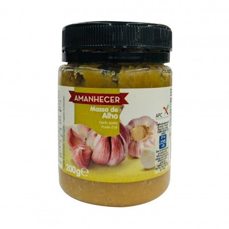 Massa de alho amanhecer frasco 200gr Massa de alho amanhecer frasco 200gr