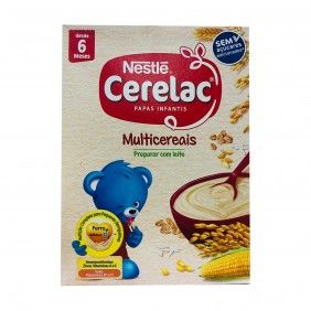 Farinha lactea cerelac 250gr multicereais