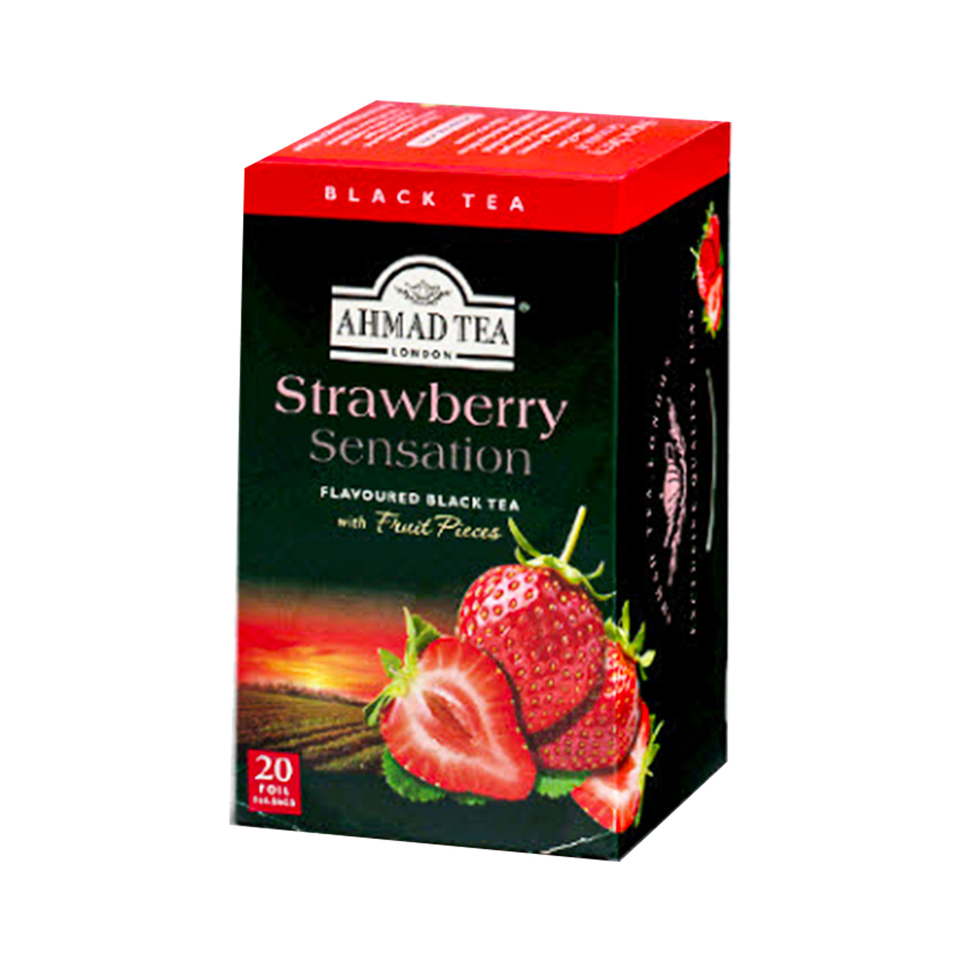 Cha ahmad 20 saq strawberry sensation