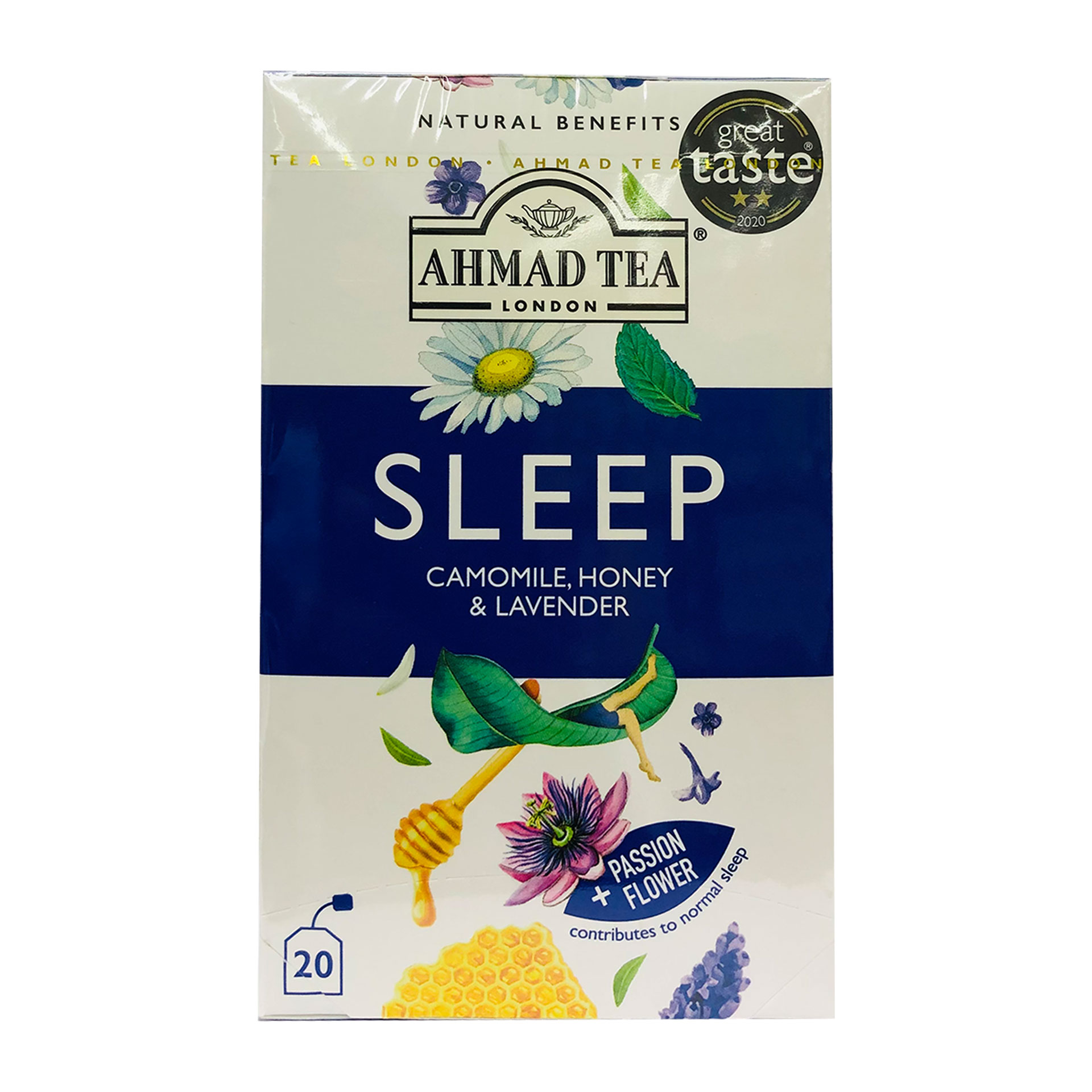 Cha ahmad 20 saq sleep camomile honey&lavender
