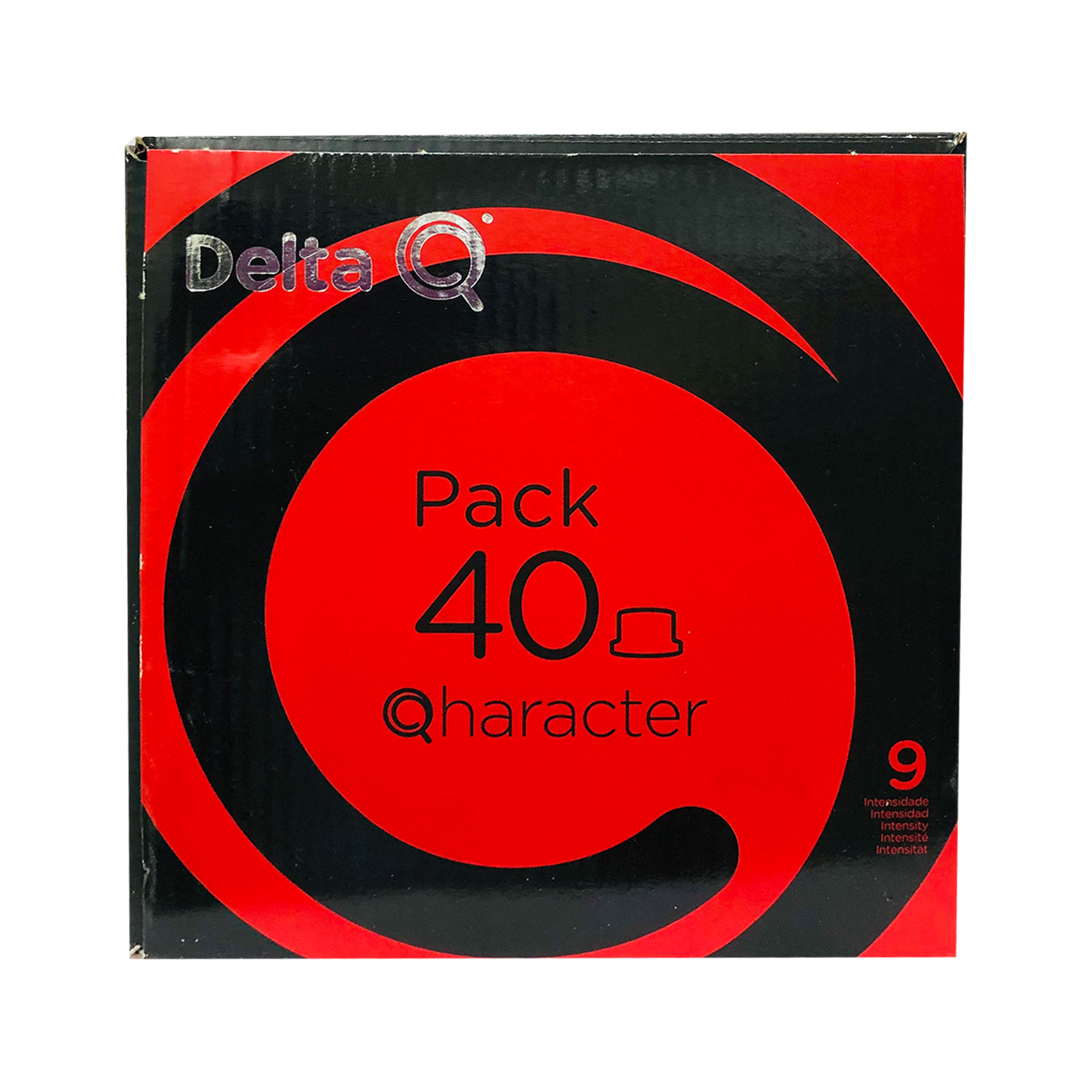Cafe expresso delta q pack xl c/40 capsulas nº9 qharacter