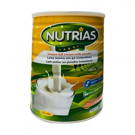 Leite em po nutrias lata 900gr