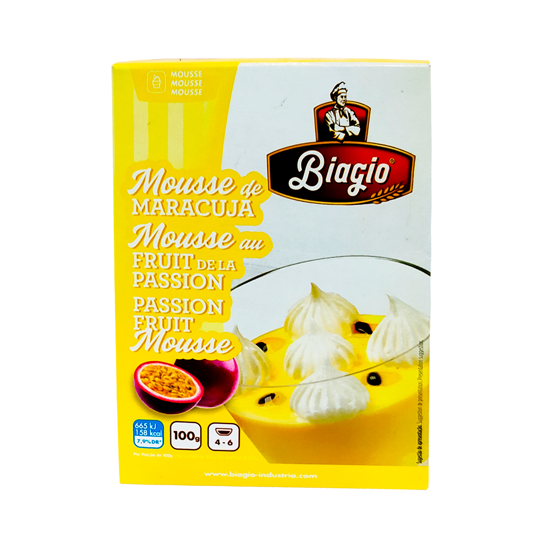 Mousse maracuja biagio 100gr