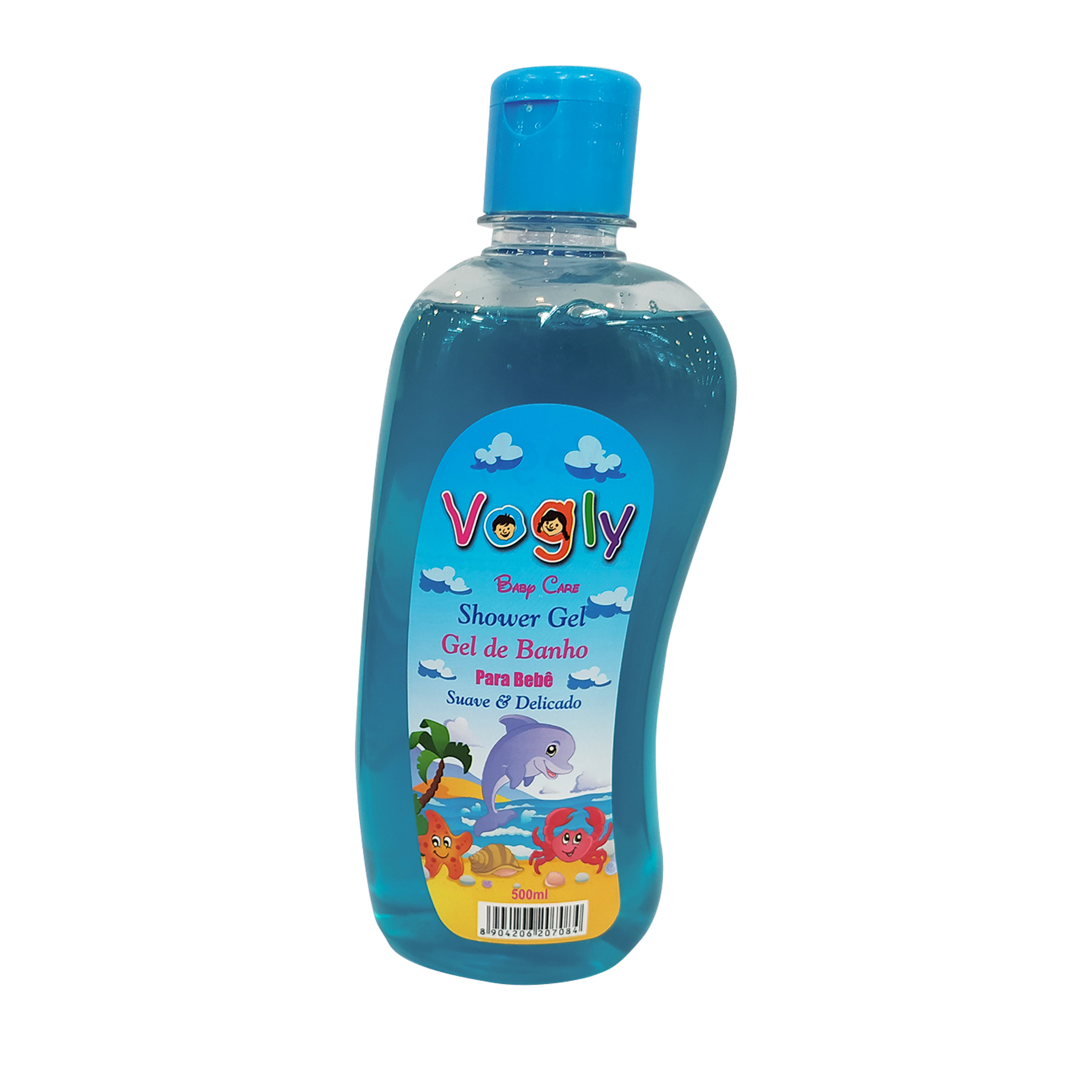 Gel banho gel care vogly 500ml blue