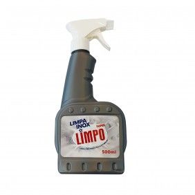 Deterg. limpa inox super-limpo spray 500ml