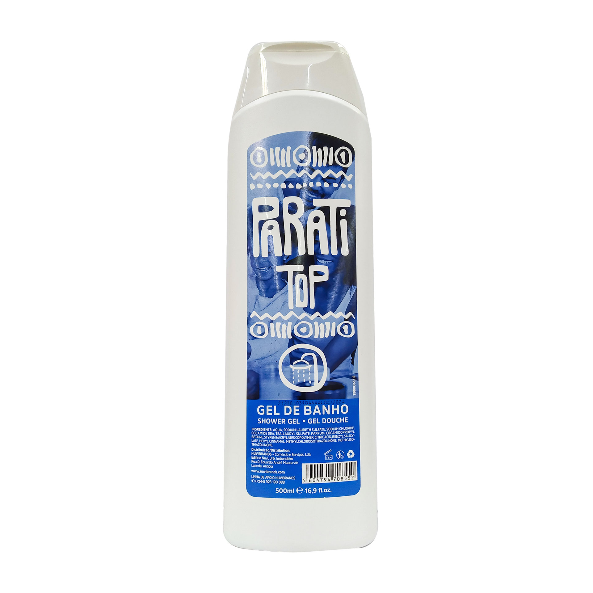 Gel banho parati 500ml top