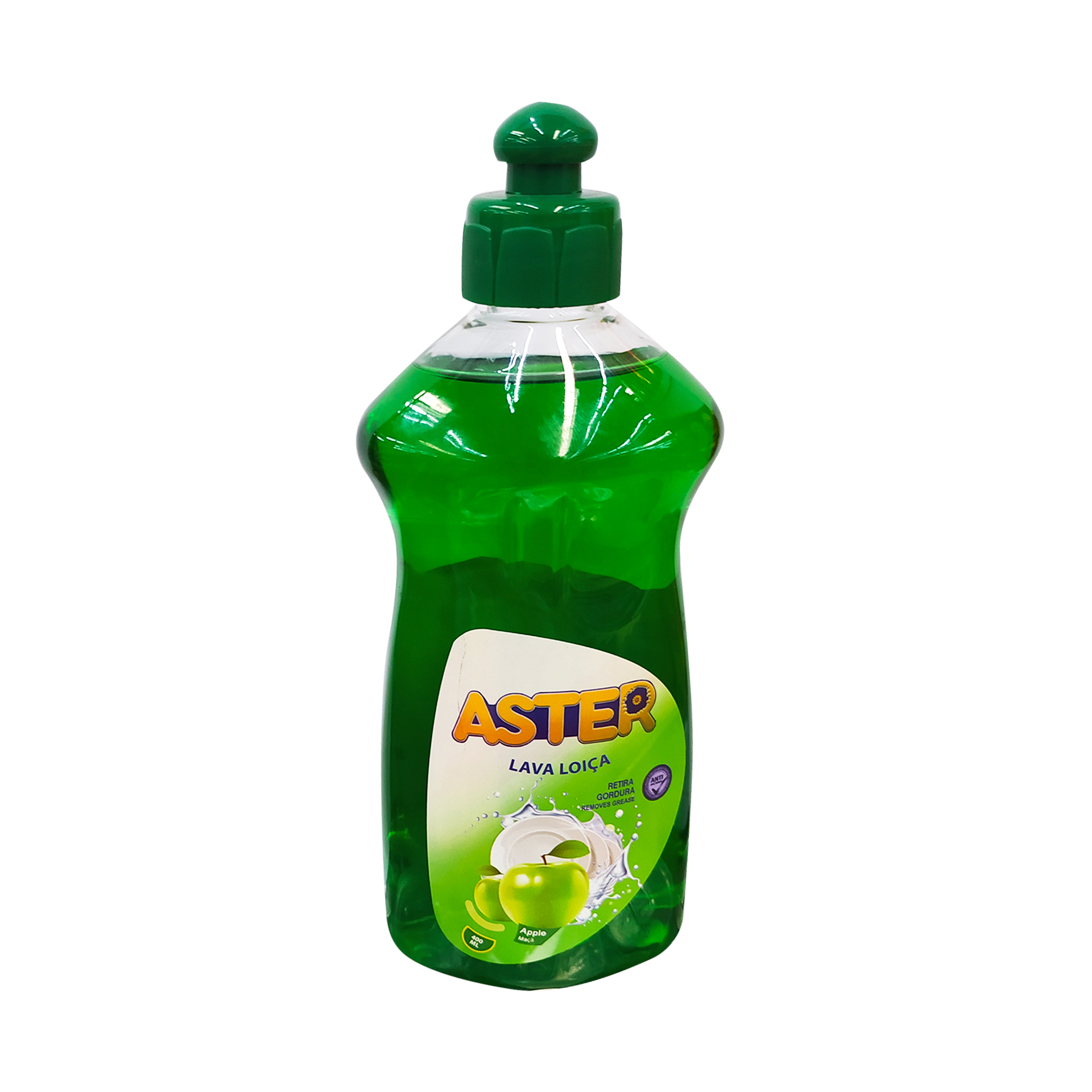 Deterg. lava loiça aster 400ml maça