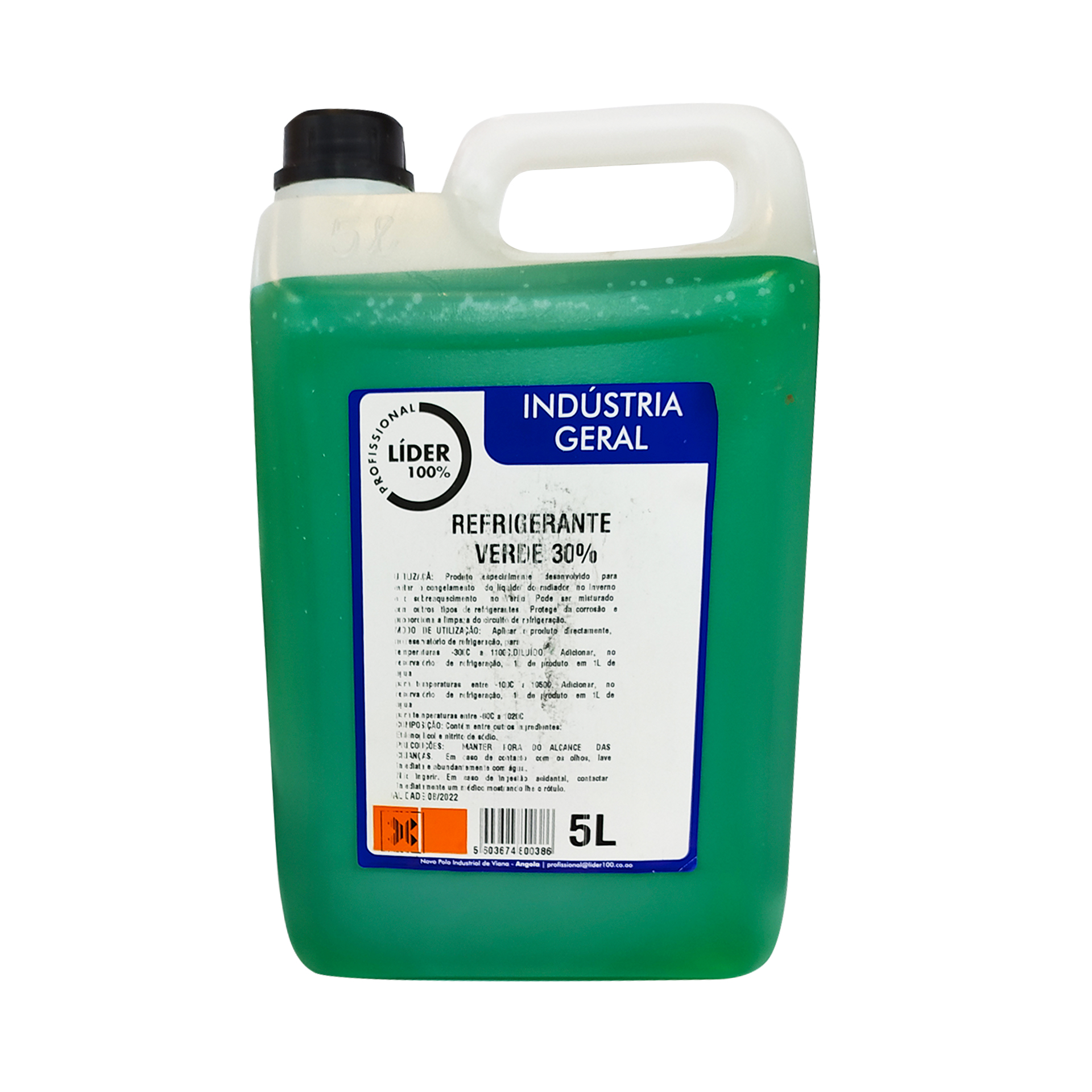 Liquido refrigerante lider pro 5l