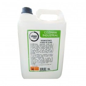 Deterg. desinfectante base cloro lider pro 5l