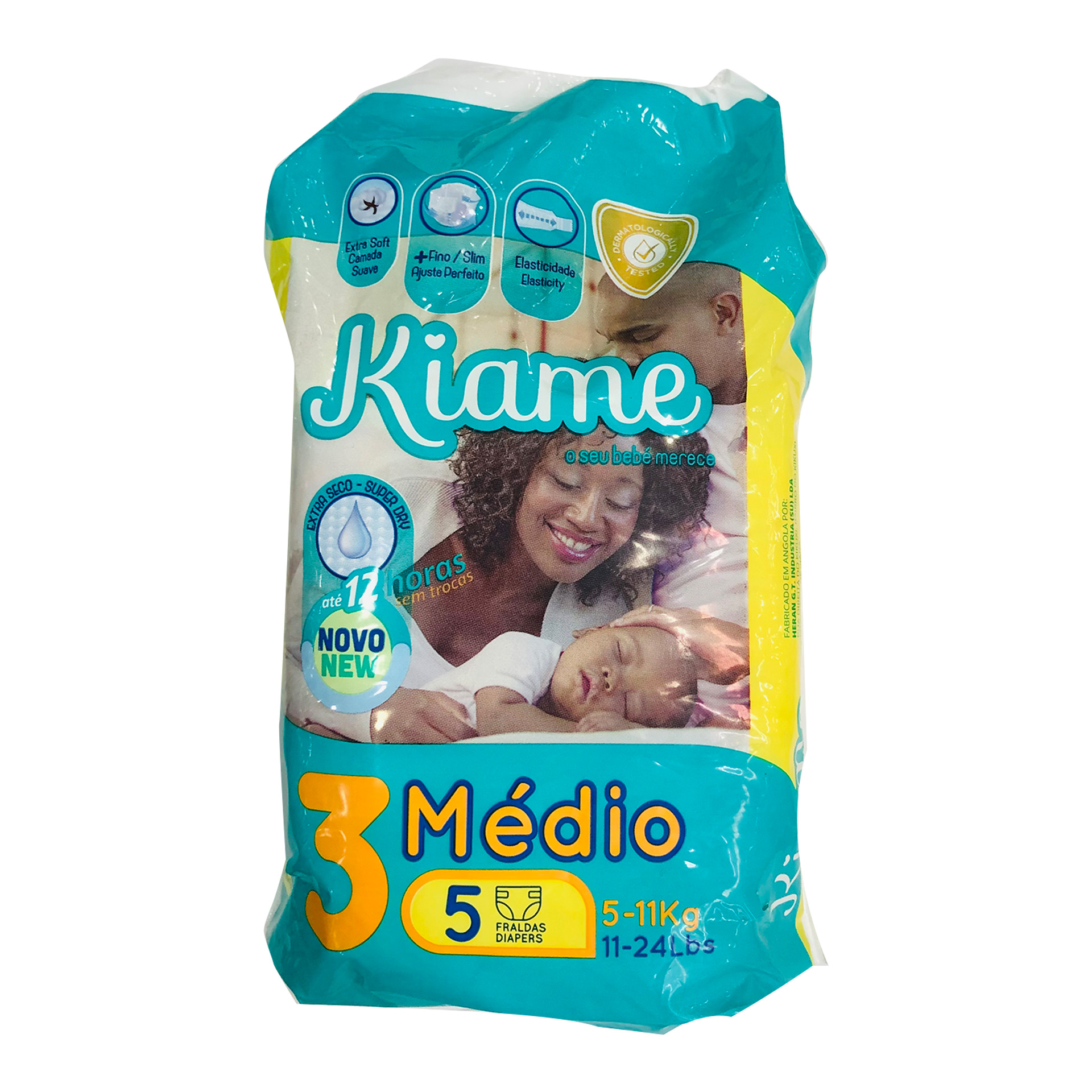 Fraldas kiame premium t3 5un