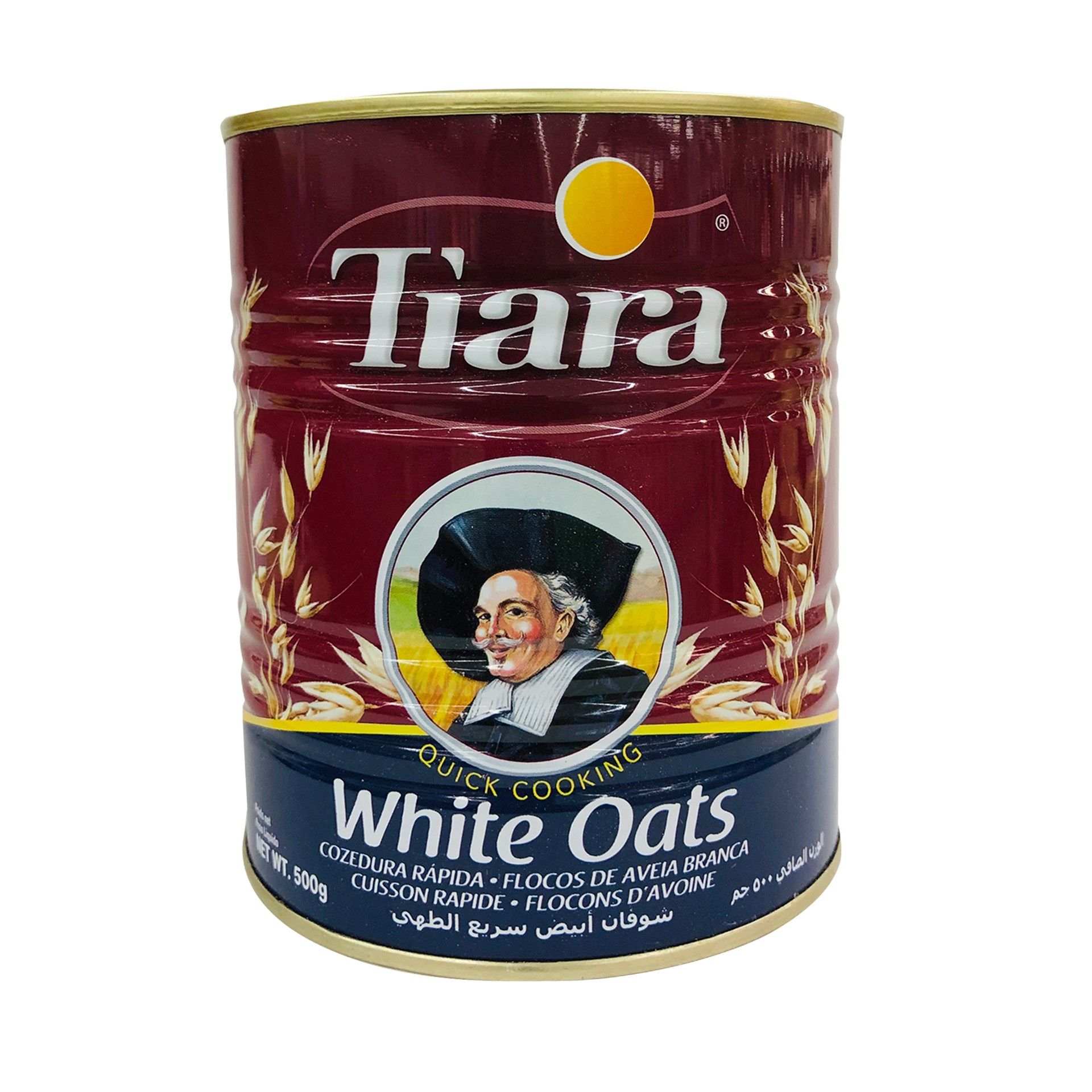 Flocos aveia branca tiara 500gr