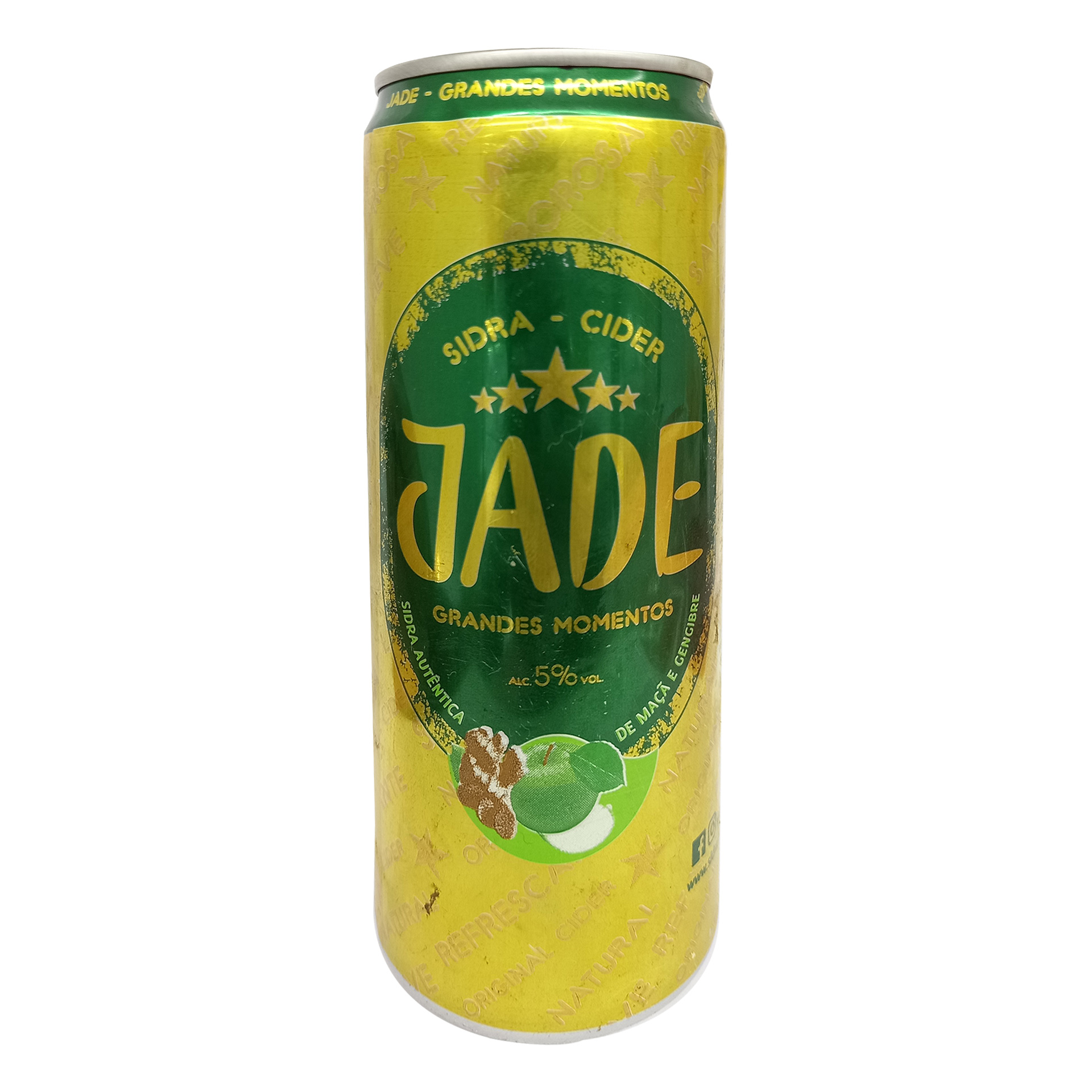 Sidra jade lata 0,33l maça/gengibre