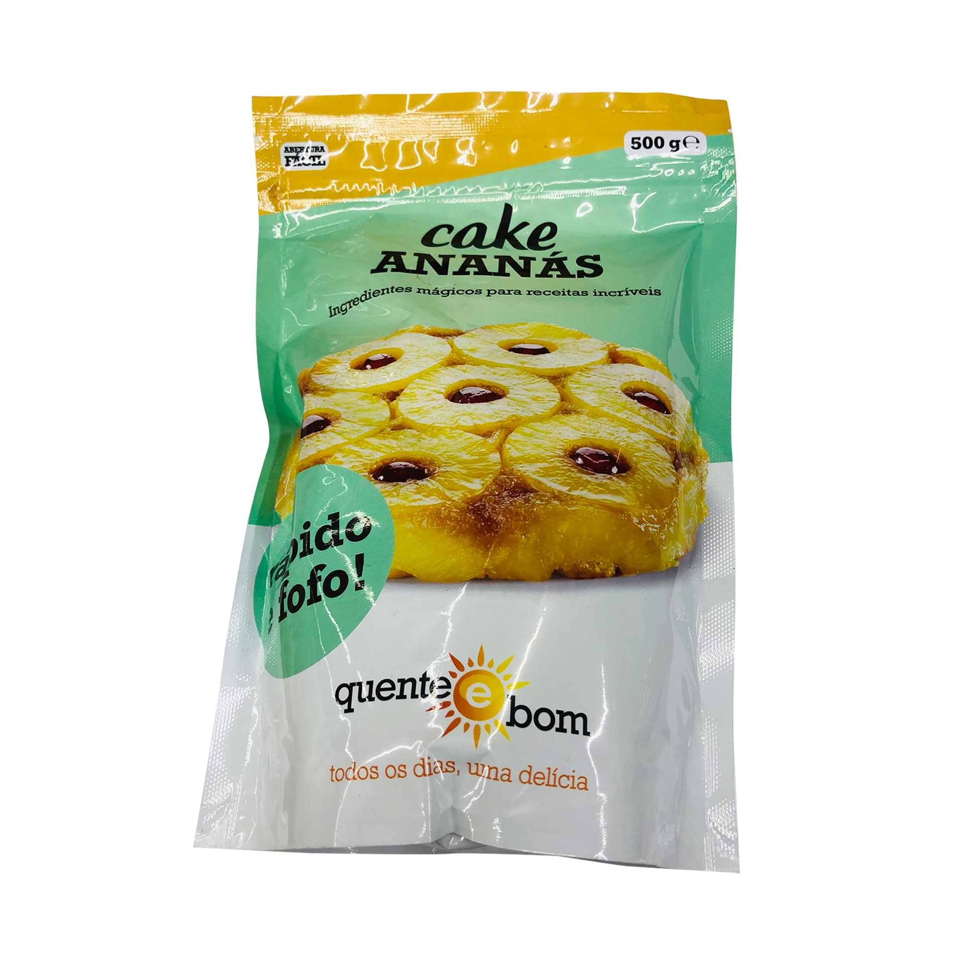 Preparado p/bolo cake 500gr ananas
