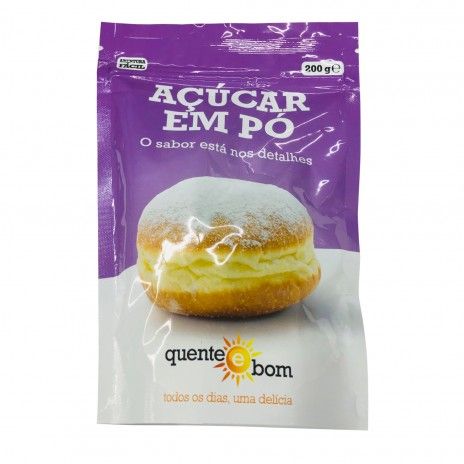 Aucar em po q&b 200gr