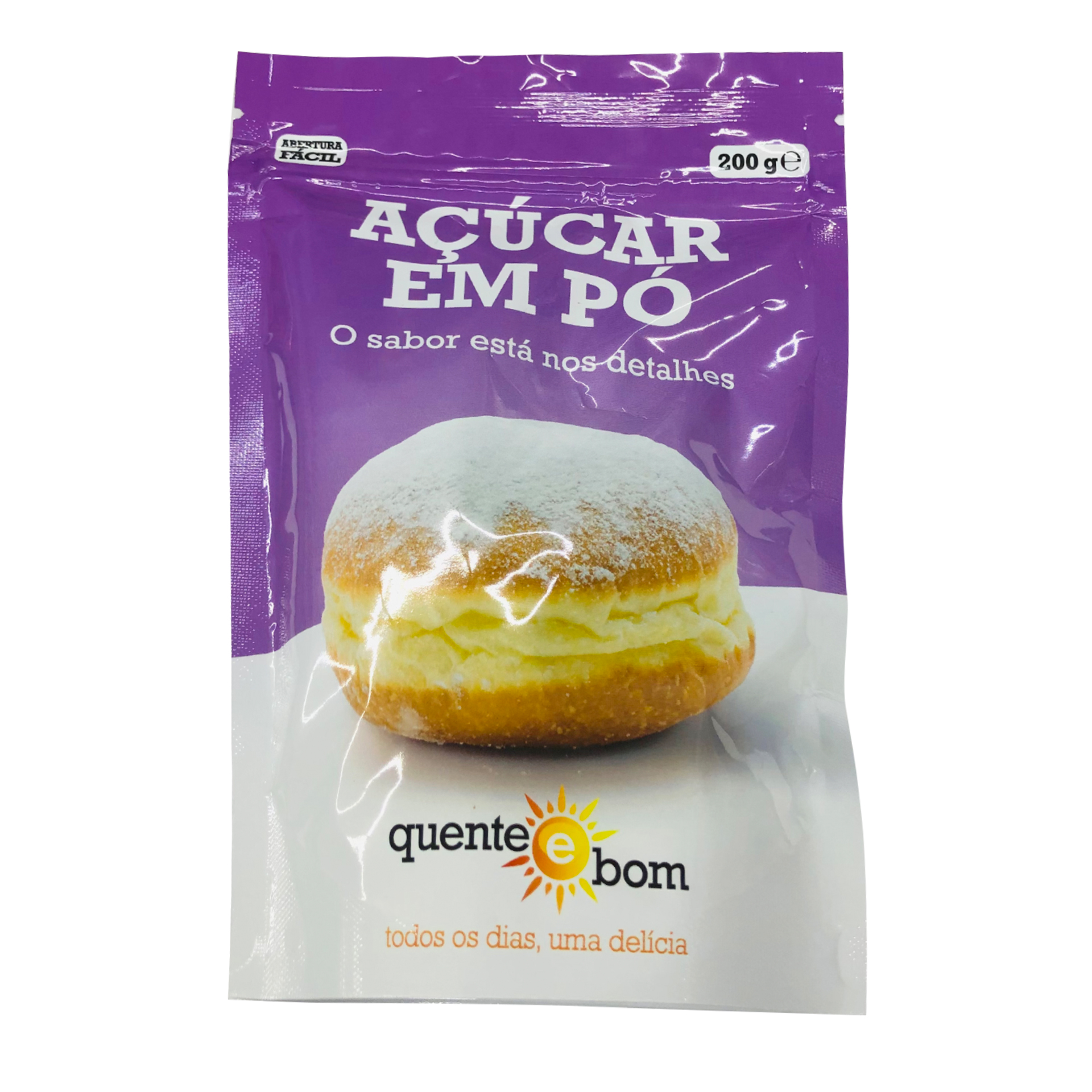 Açucar em po q&b 200gr
