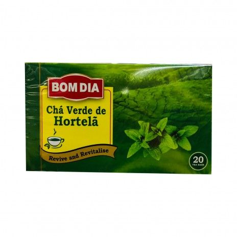 Cha verde bom dia 20 saq hortela