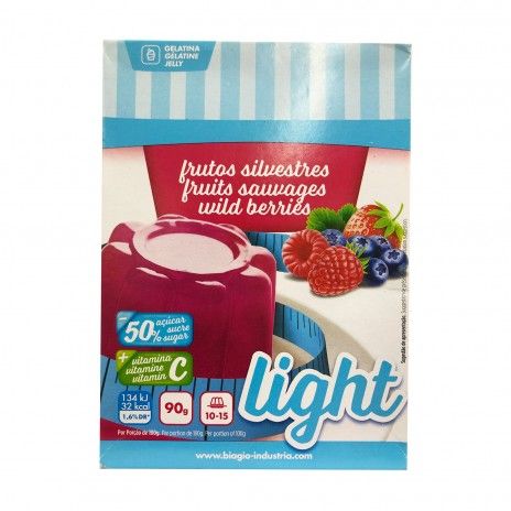 Gelatina light biagio 90gr frutos vermelhos Gelatina light biagio 90gr frutos vermelhos