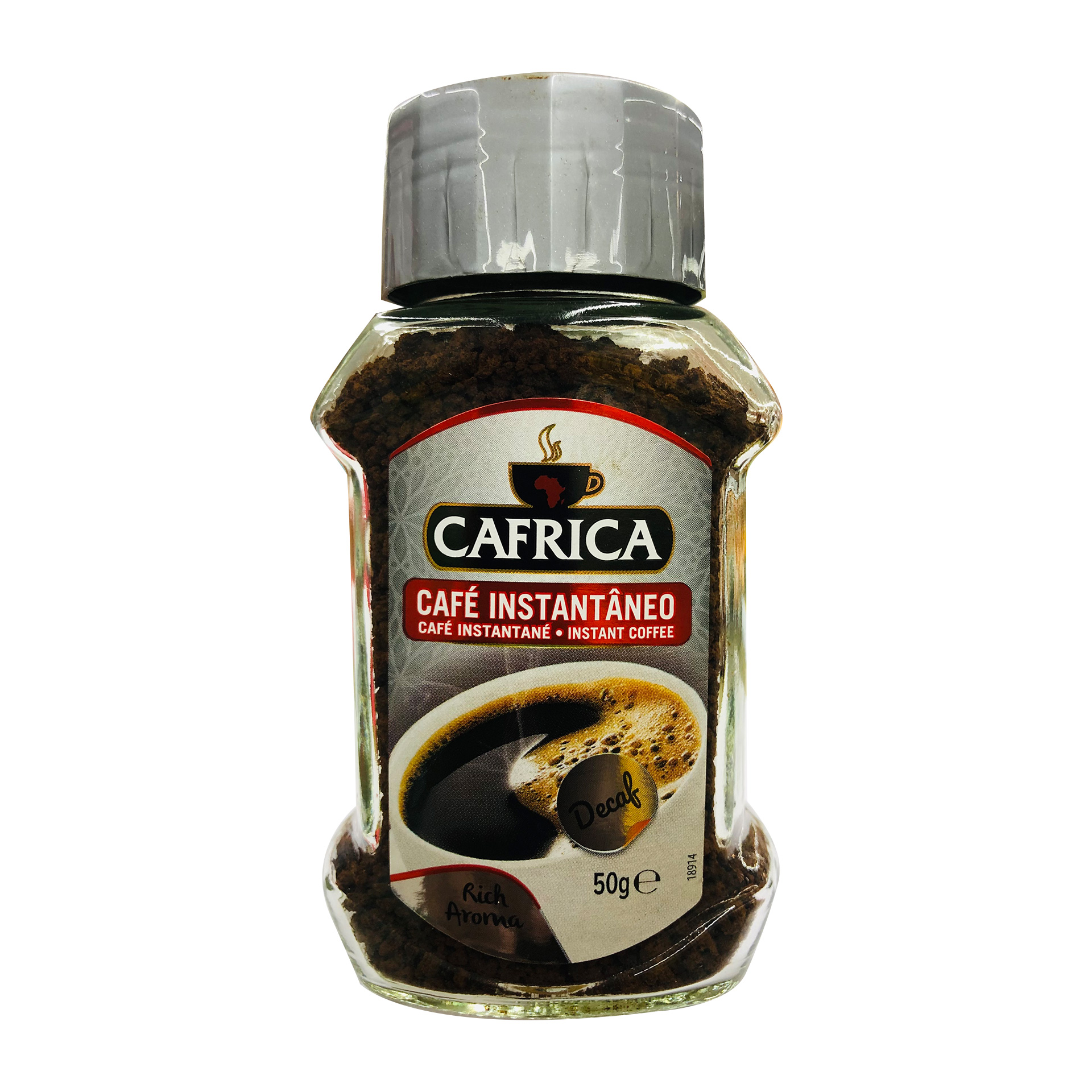 Cafe instantaneo cafrica 50gr descafeinado