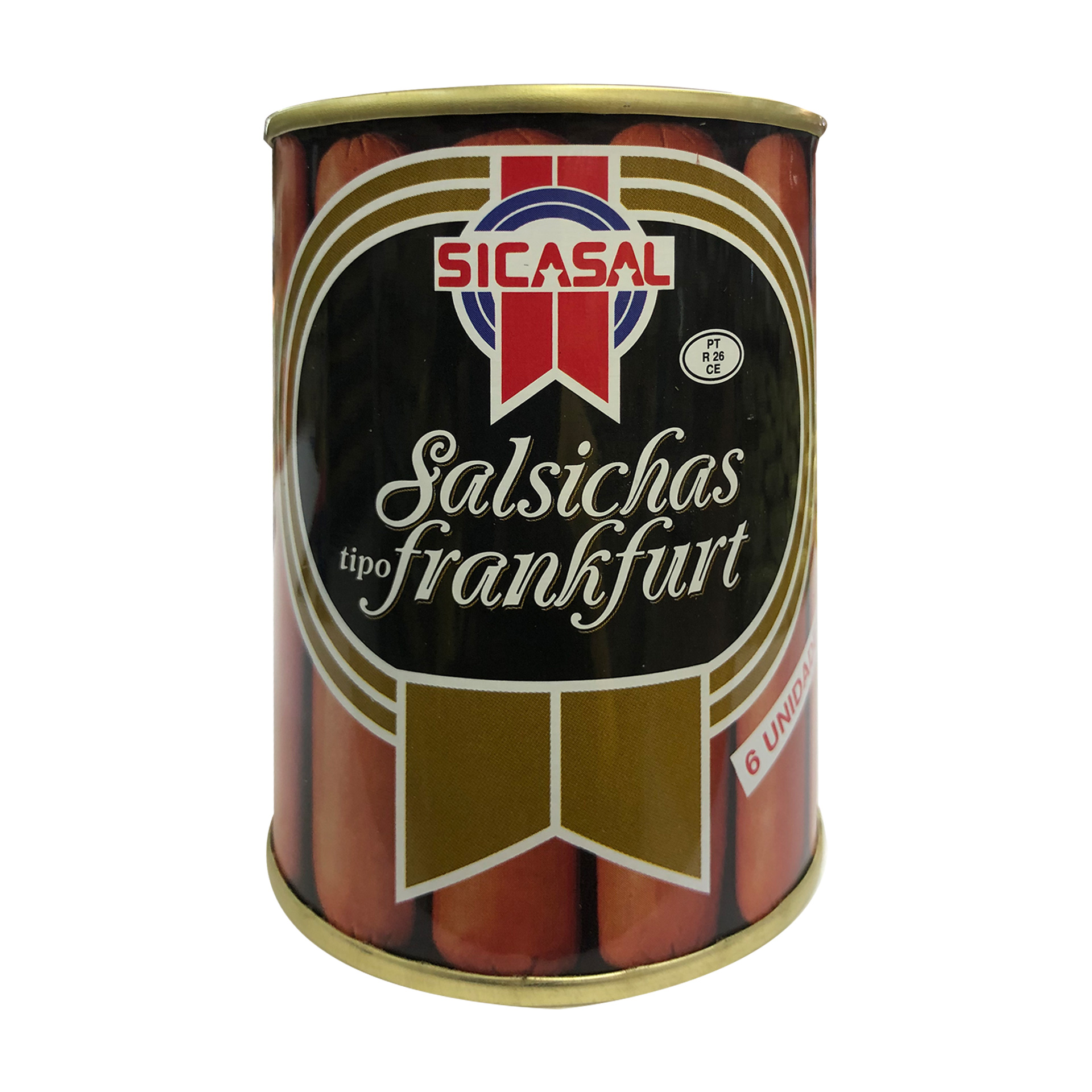 Salsicha frankfurt sicasal 6un
