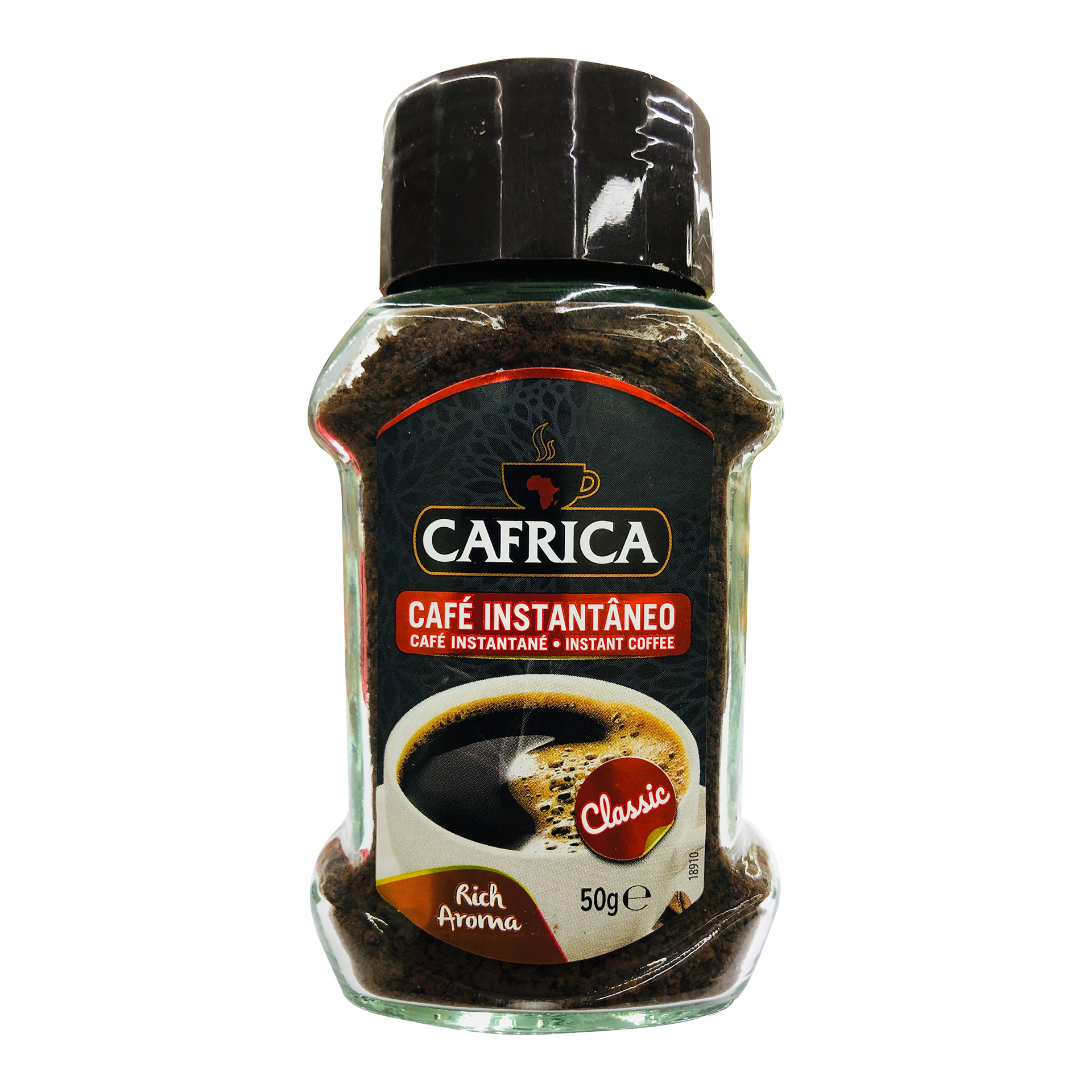 Cafe instantaneo cafrica 50gr classico