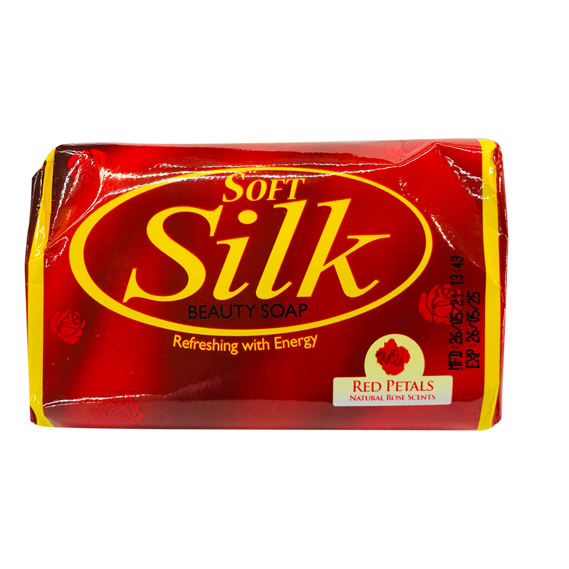 Sabonete soft silk 125gr red