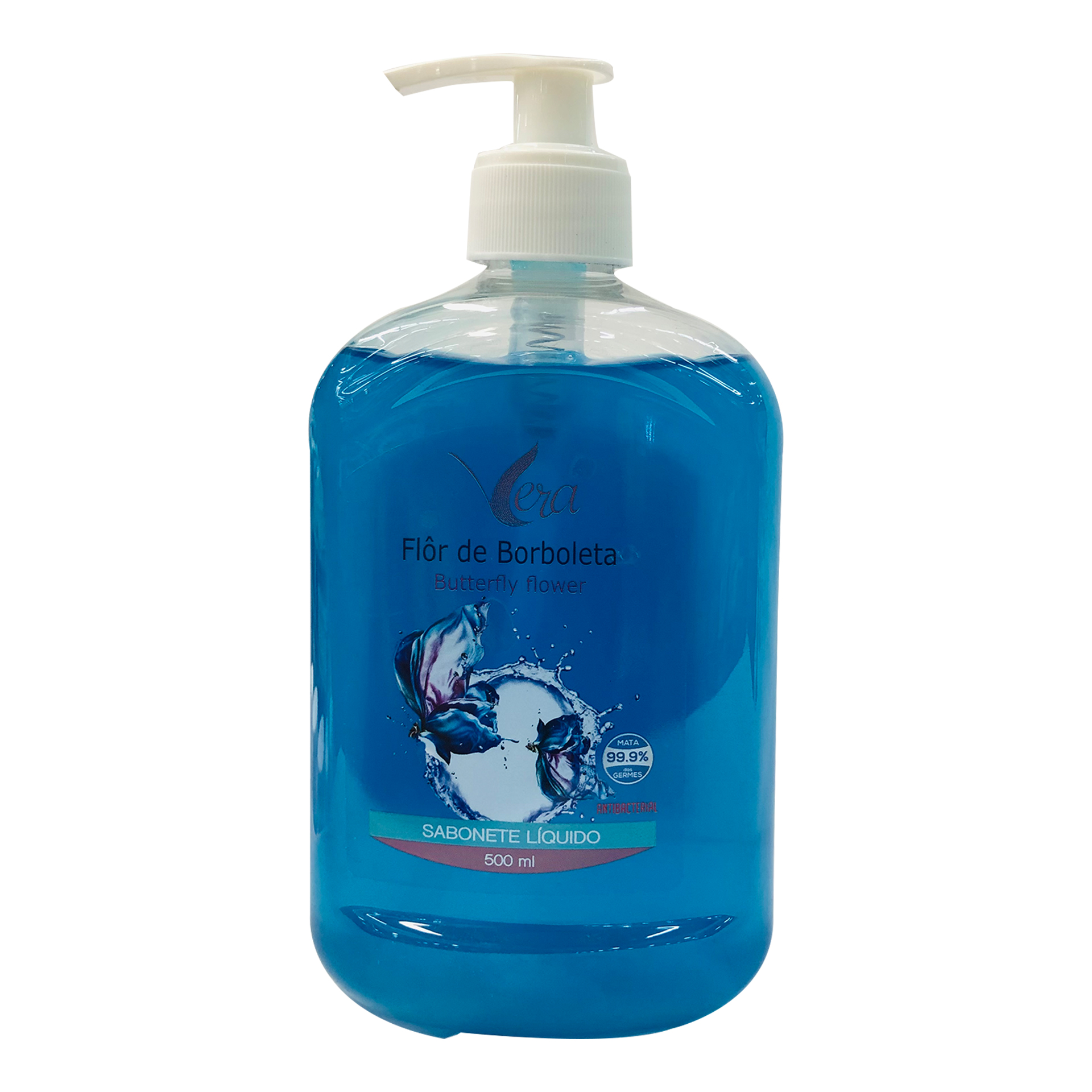 Sabonete liquido mao flor de borboleta vera 500ml