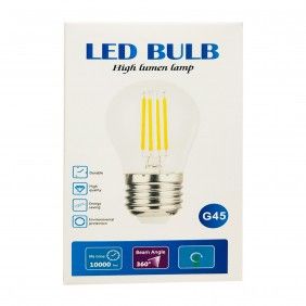 Lampada led filament bulb g45 e27 4w