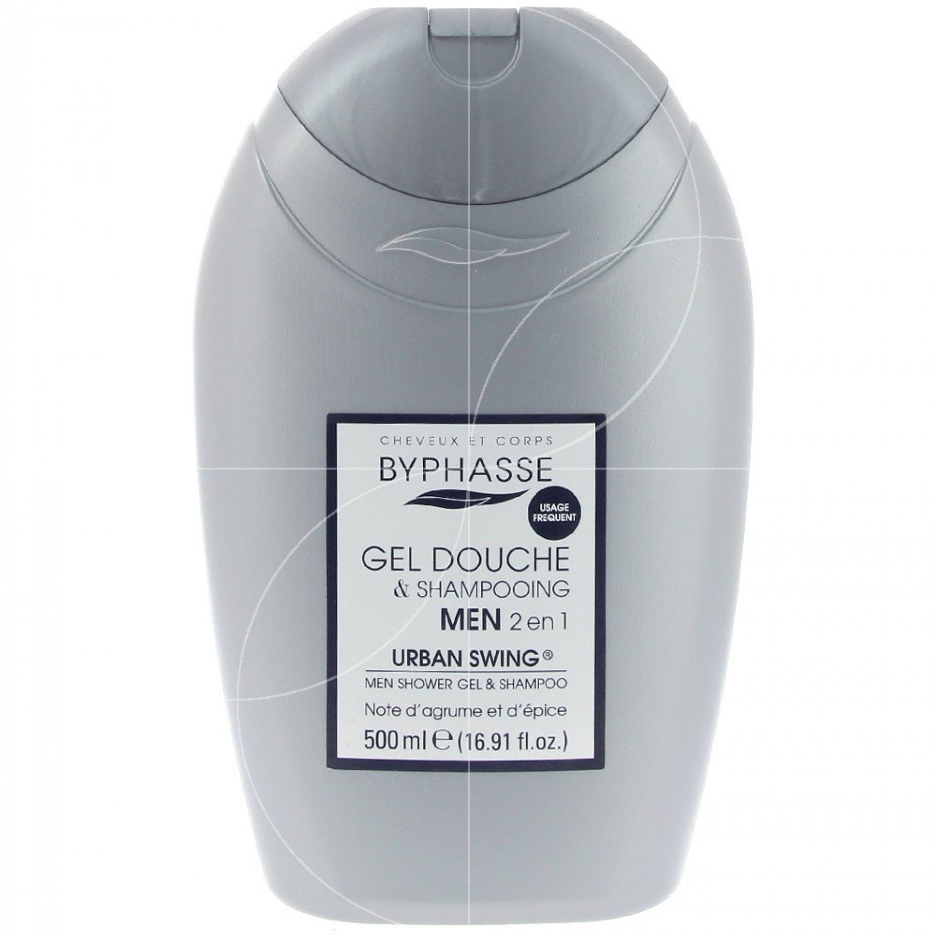 Gel banho byphasse xampu 2em1 urban swing 500ml