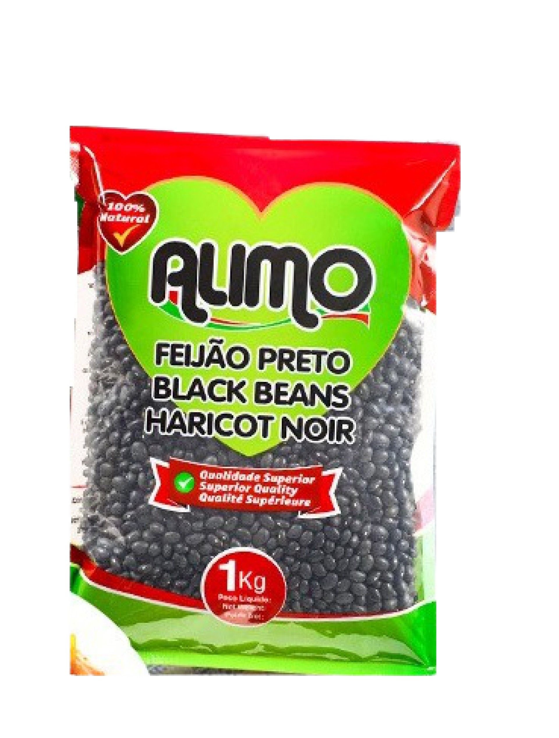 Feijao preto alimo 1kg