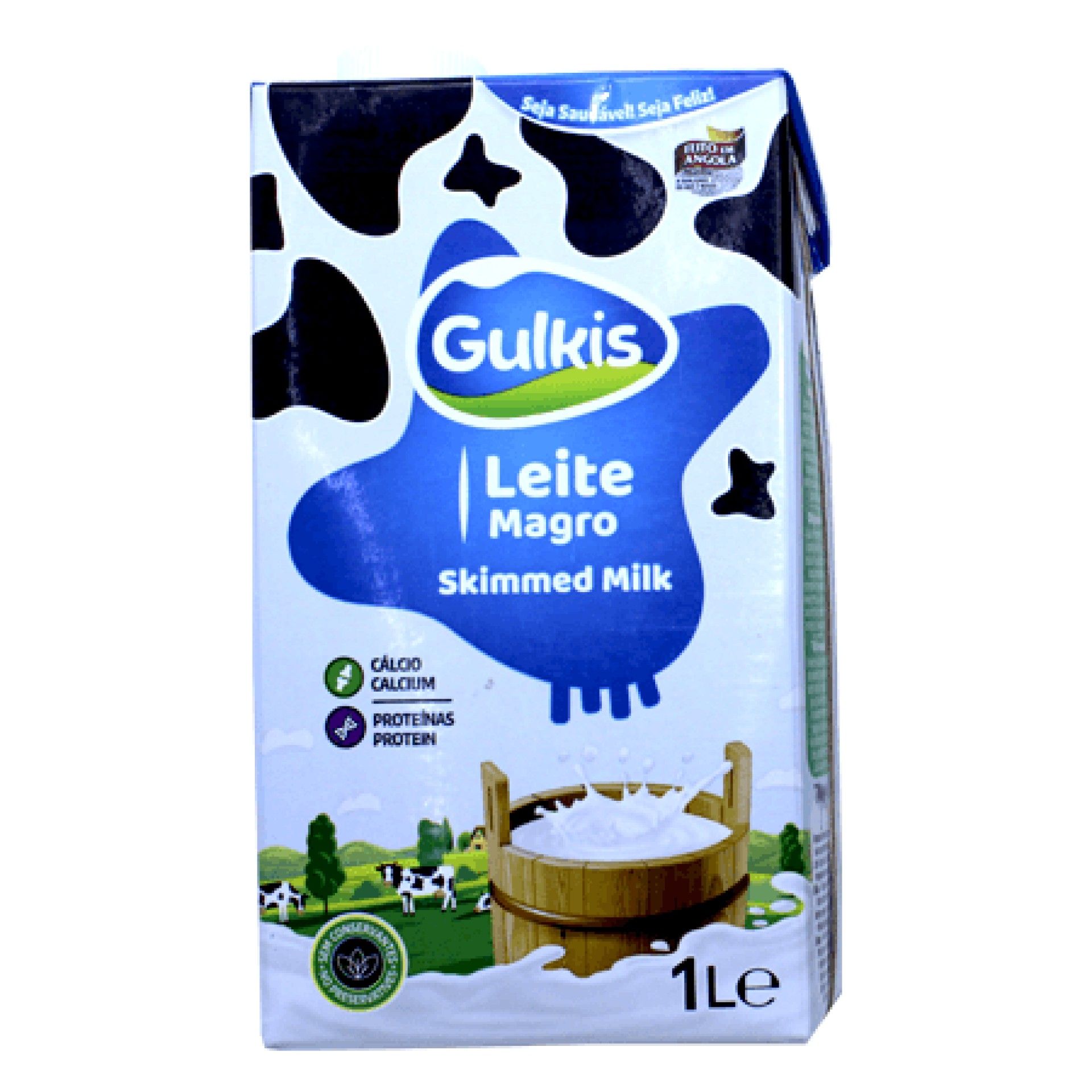 Leite uht gulkis 1l magro