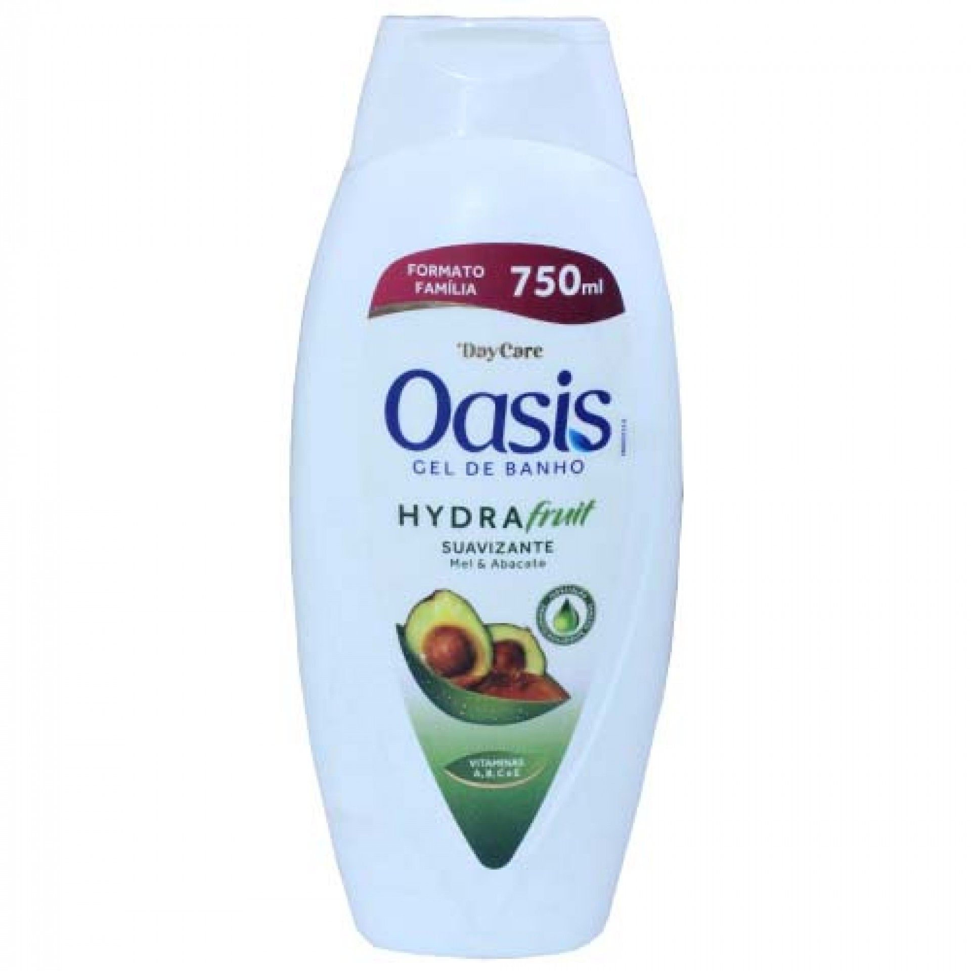 Gel banho oasis 750ml mel/abacate