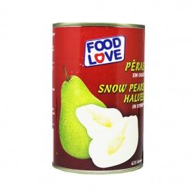 Pera em calda food love 425gr