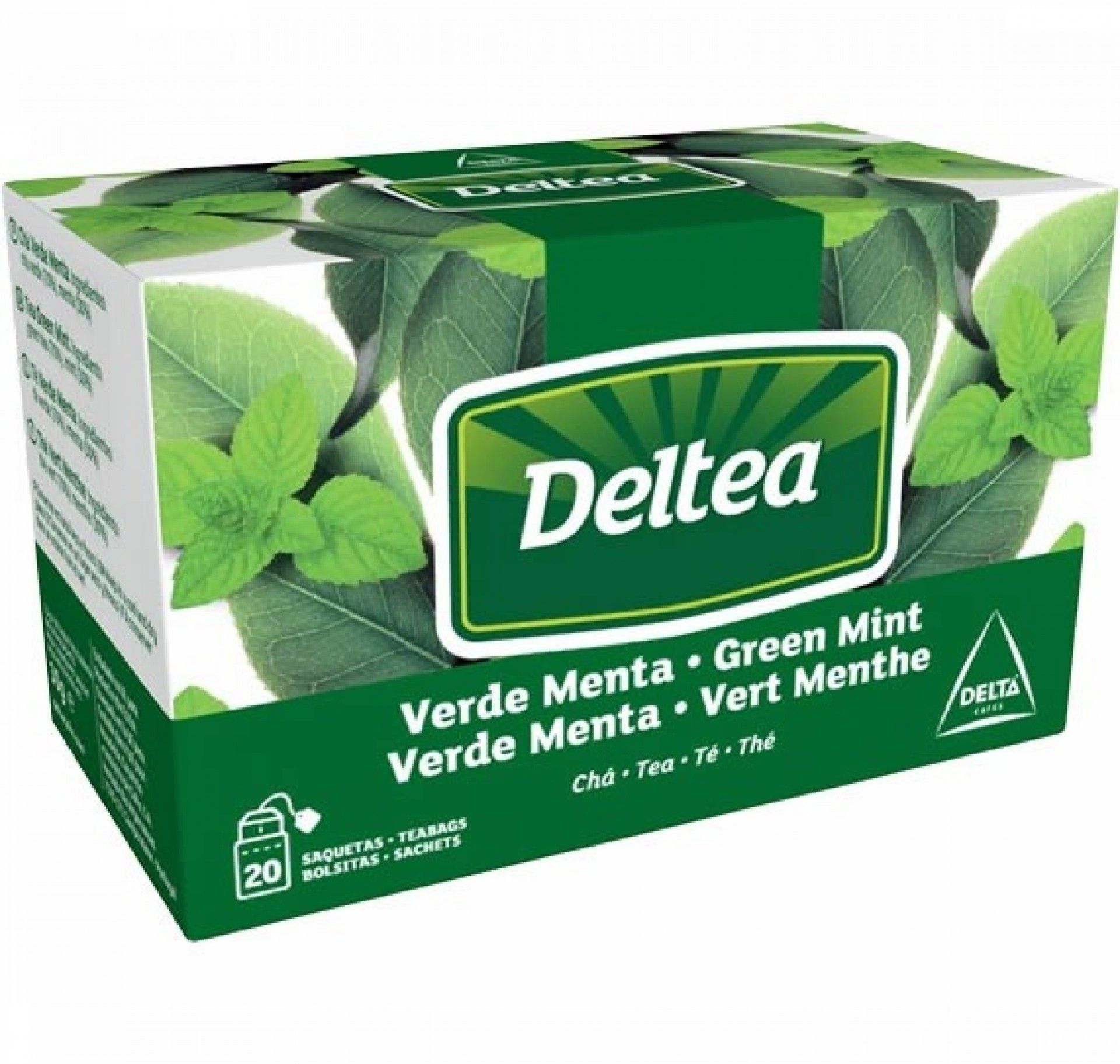 Cha verde deltea 20saq menta