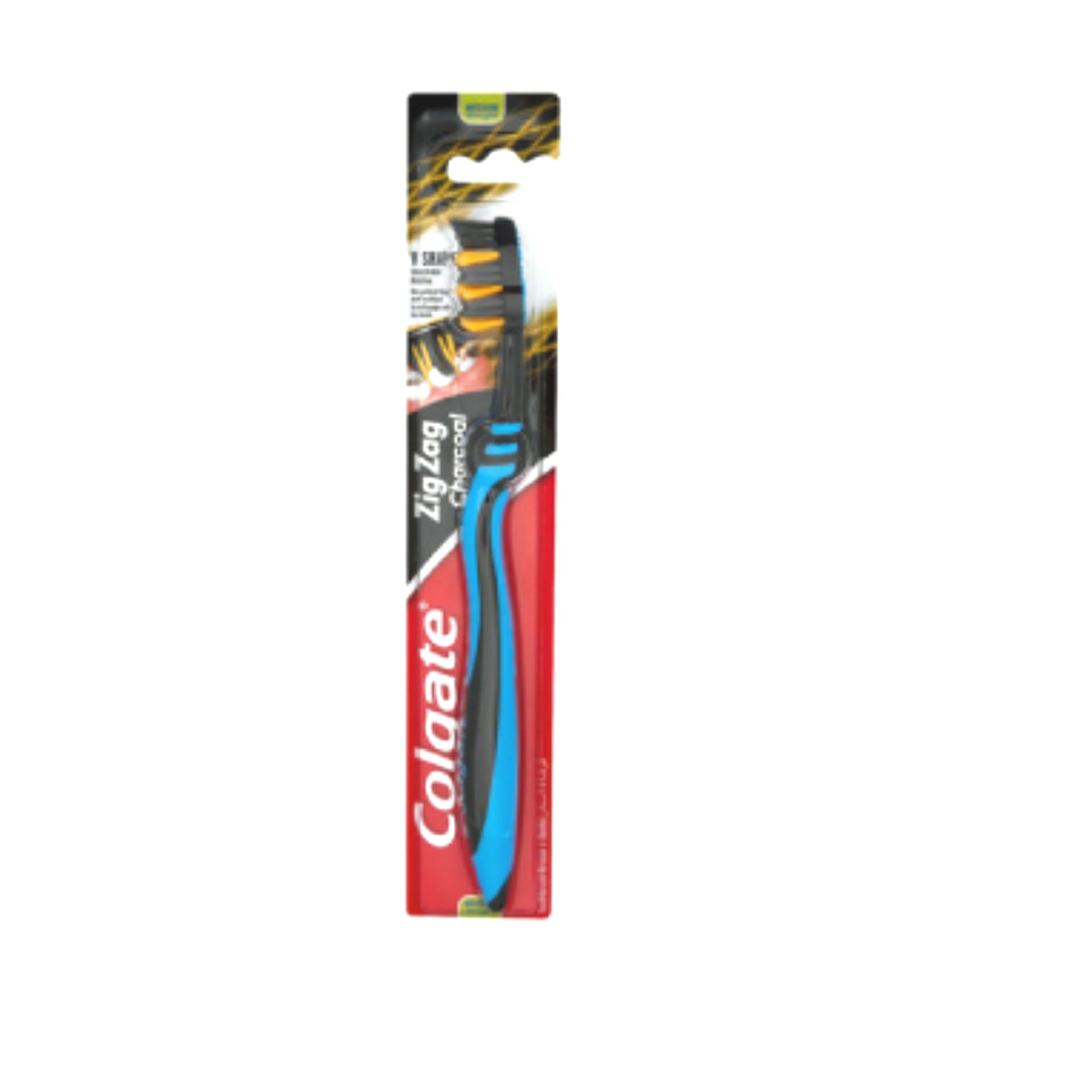 Escova dentes colgate zig zag charcoal