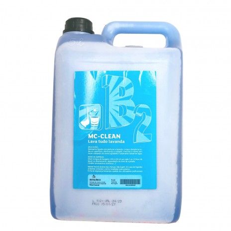 Deterg. lava tudo mc-clean 5l lavanda