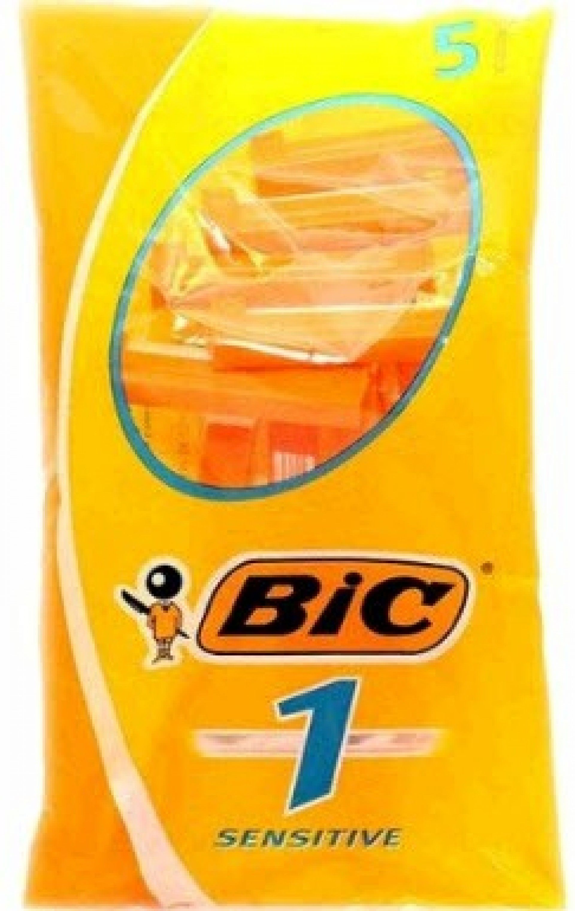 Gilete descartavel bic sensitive 5un