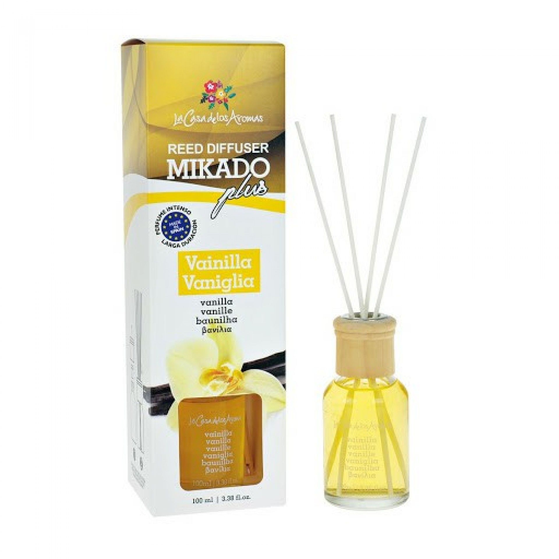 Ambientador mikado la casa aromas 50ml baunilha