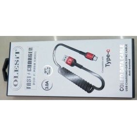 Cabo usb carga and data olesit 1,5m extensvel 3.0 - type c