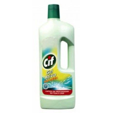Deterg.casa banho cif 750ml gel activo Deterg.casa banho cif 750ml gel activo