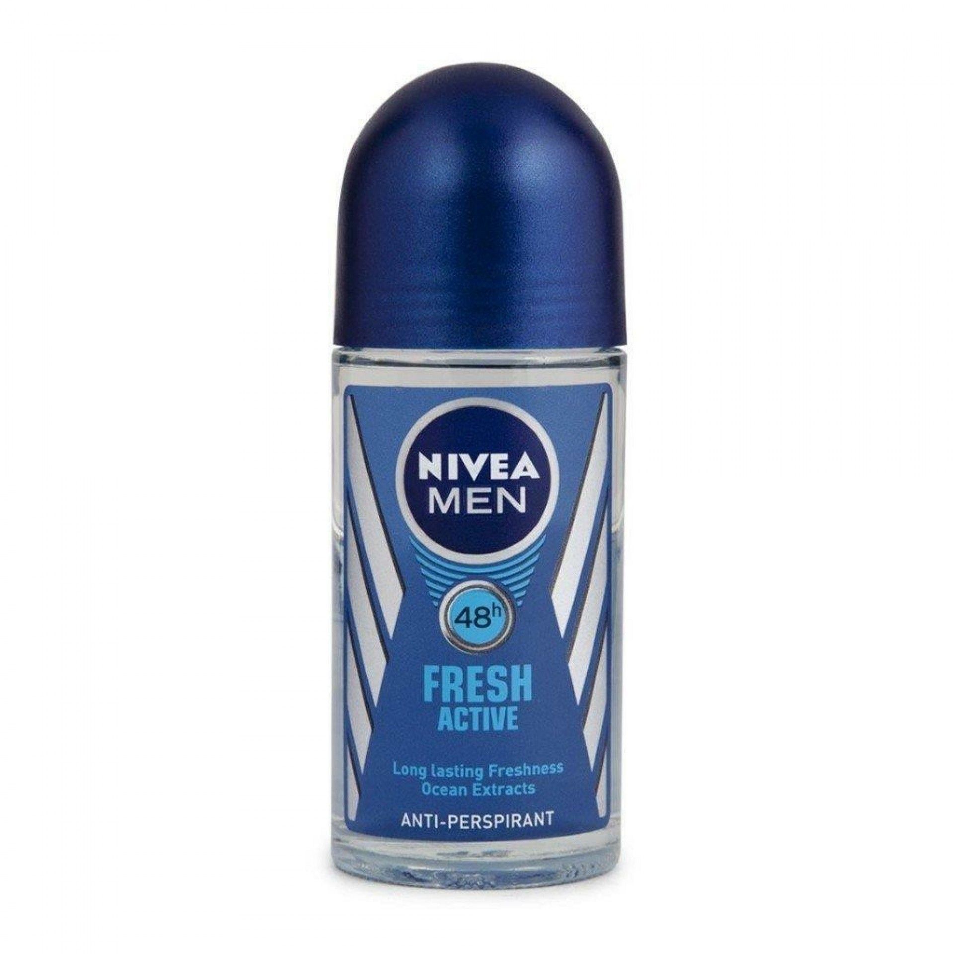 Desod. nivea roll on 50ml men fresh active