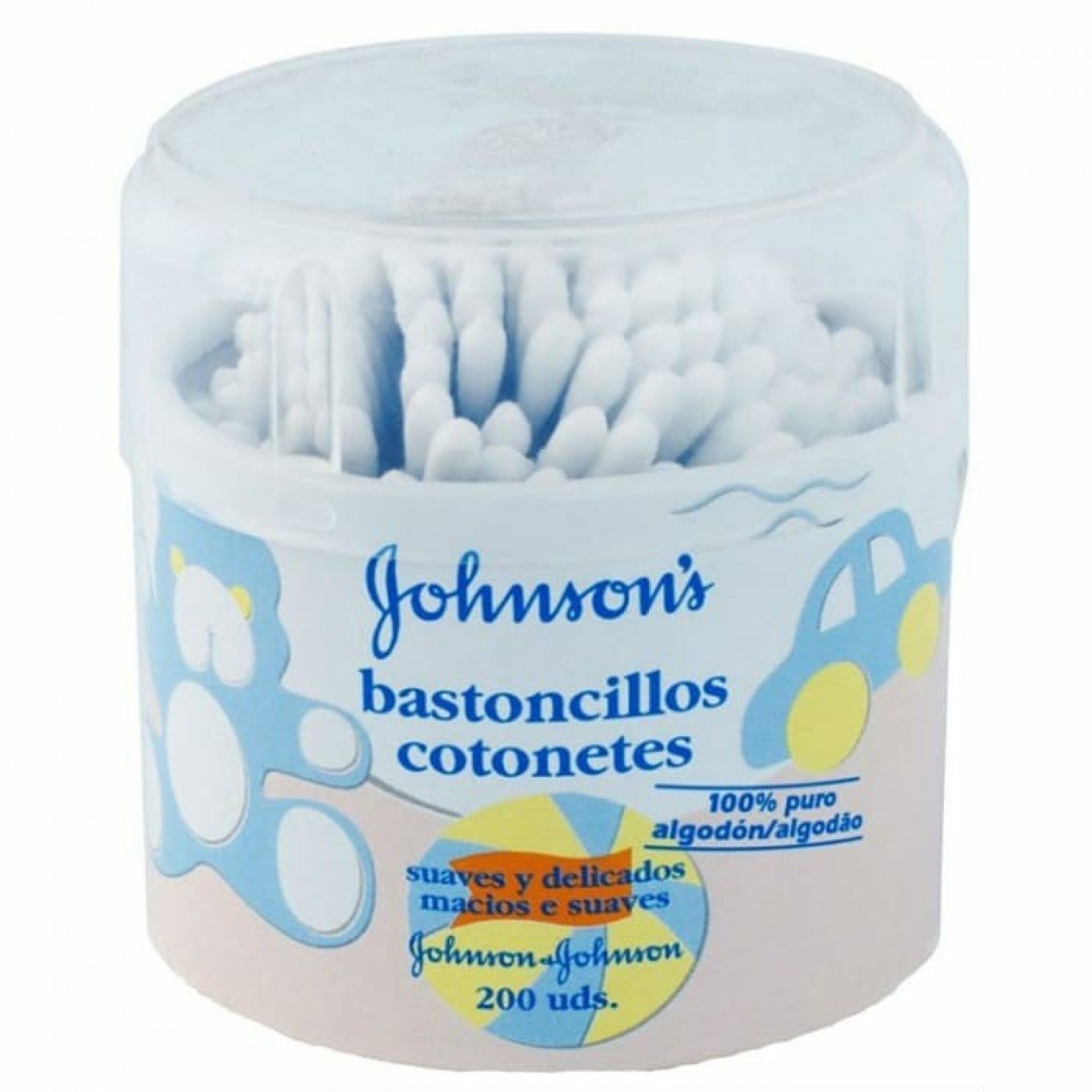 Cotonetes johnson`s 200un